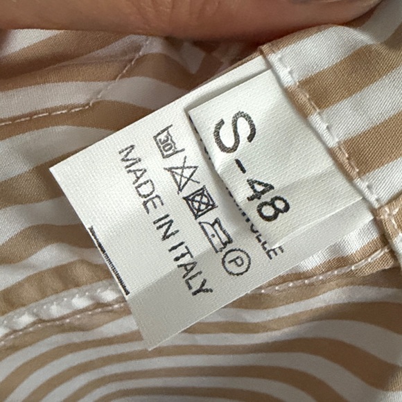 SCHOSTAL ROMA COTTON STRIPED PAJAMA SET - Picture 7 of 11
